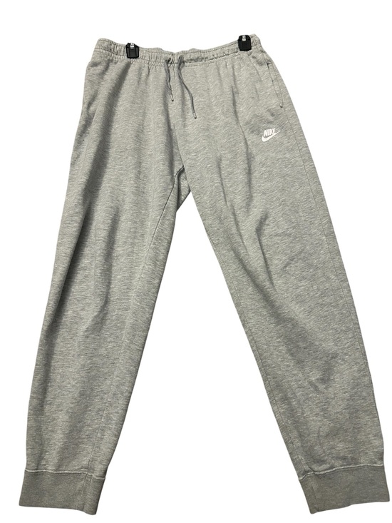 Nike Pants - Nike Light Gray Jogger Sweatpants with Swoosh Tag